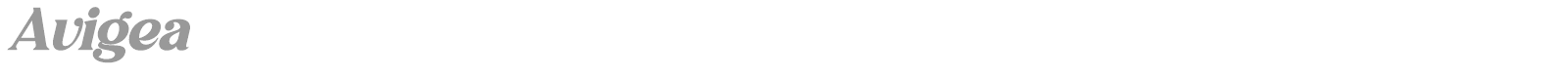 Avigea font preview